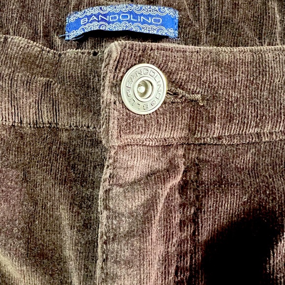 Bandolino Mandie 22W Chocolate fine Corduroys - Picture 7 of 12